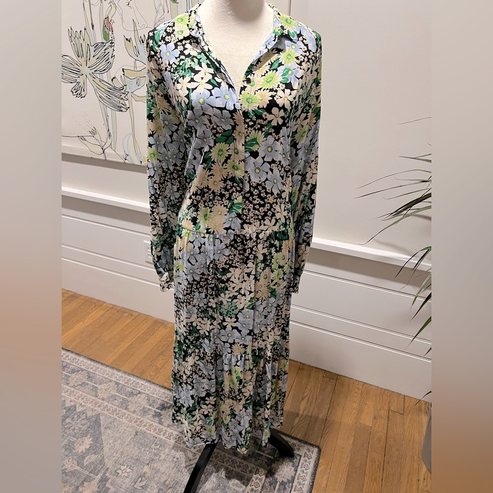 H&M floral maxi dress new with tags